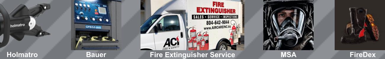 Halmatro bauer firedex MSA fire extinguishers
