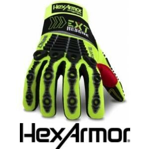 hexarmor logo and glove