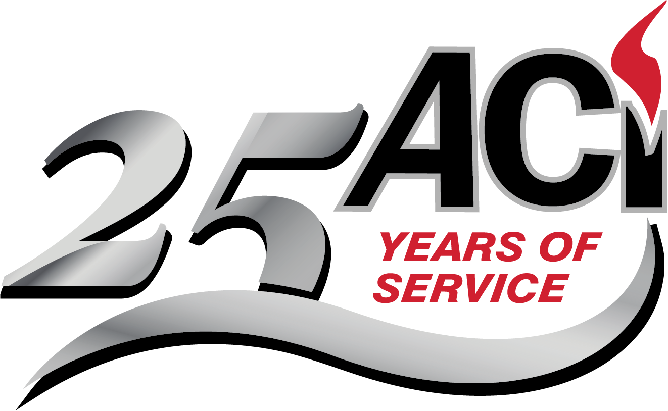ACI 25th Anniversary logo